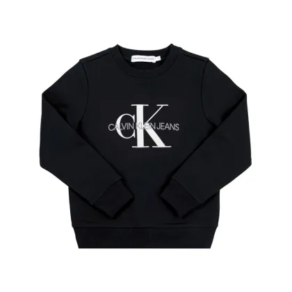 Zdjęcie Calvin Klein Jeans Bluza Monogram Logo IU0IU00069 Czarny Regular Fit