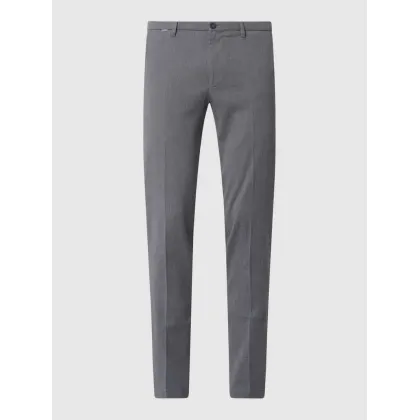 Zdjęcie Spodnie materiałowe o kroju slim fit z dodatkiem streczu model ‘CiBrody’