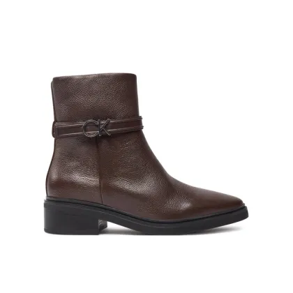 Zdjęcie Calvin Klein Botki HW0HW02183 Brązowy