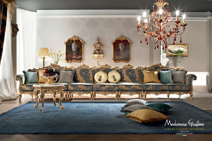 obrazek 10 Wyrafinowany komplet mebli do salonu - Modenese