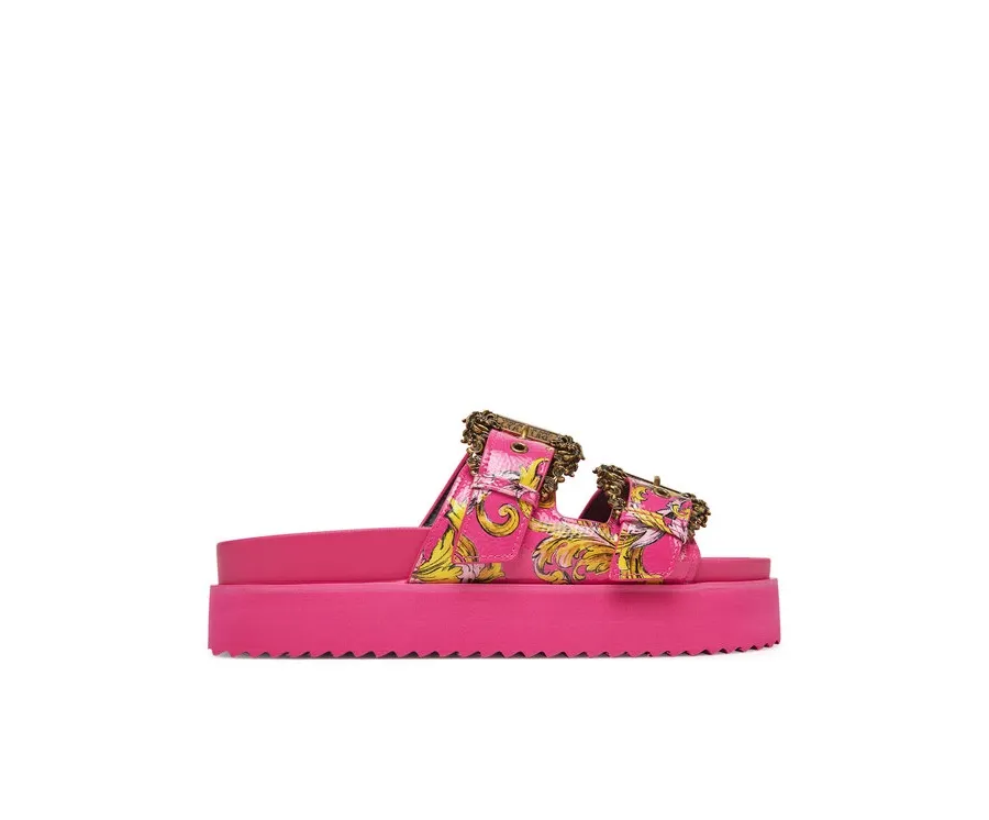 obrazek 1 Versace Jeans Couture Klapki 78VA3SM1 Różowy