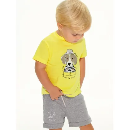 Zdjęcie Mayoral Komplet t-shirt, top i spodenki 1644 Kolorowy Regular Fit