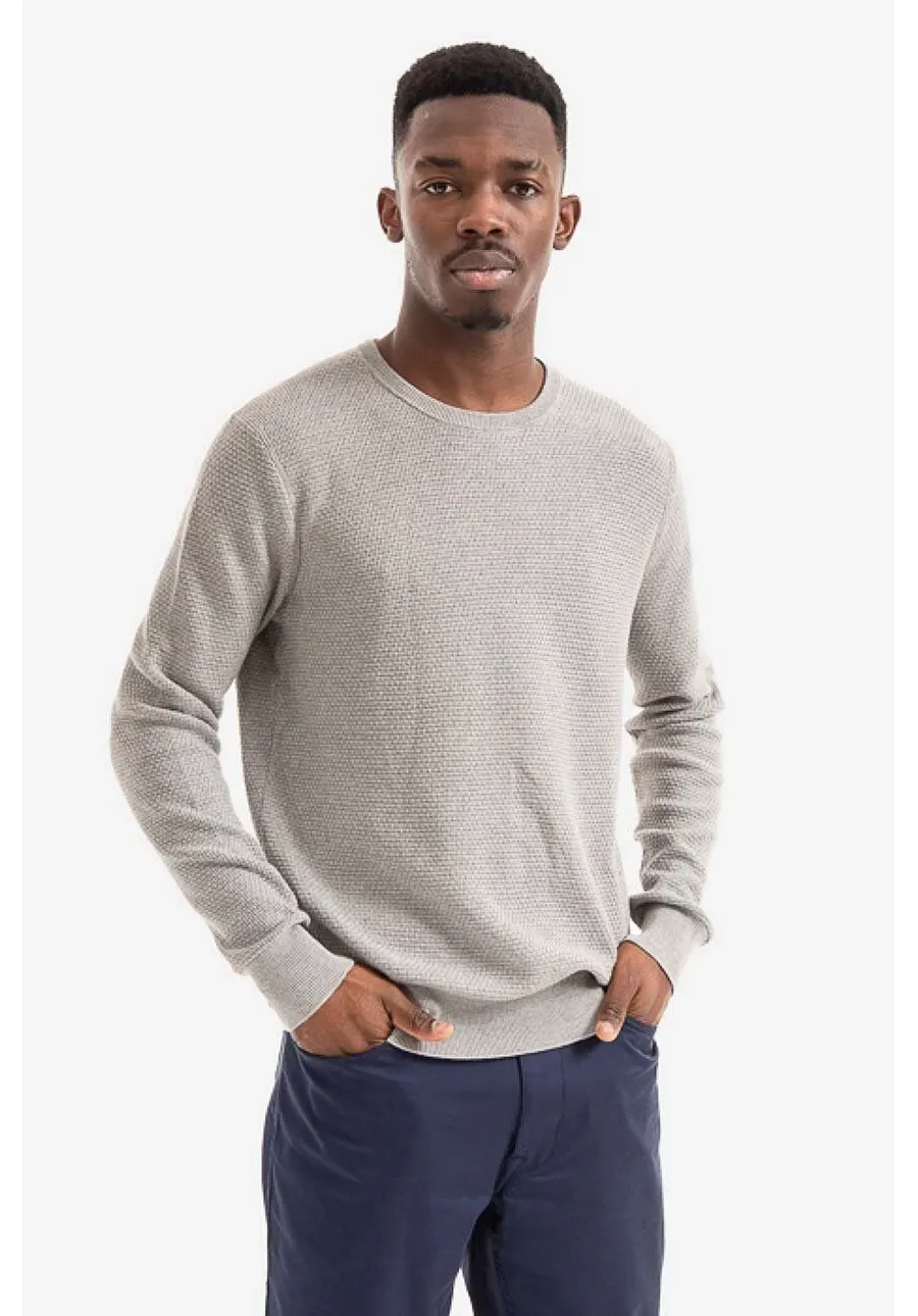 obrazek 1 Polo Ralph Lauren sweter Coolmax Longsleeve Crewneck męski kolor szary lekki 781862820002-GRANATOWY