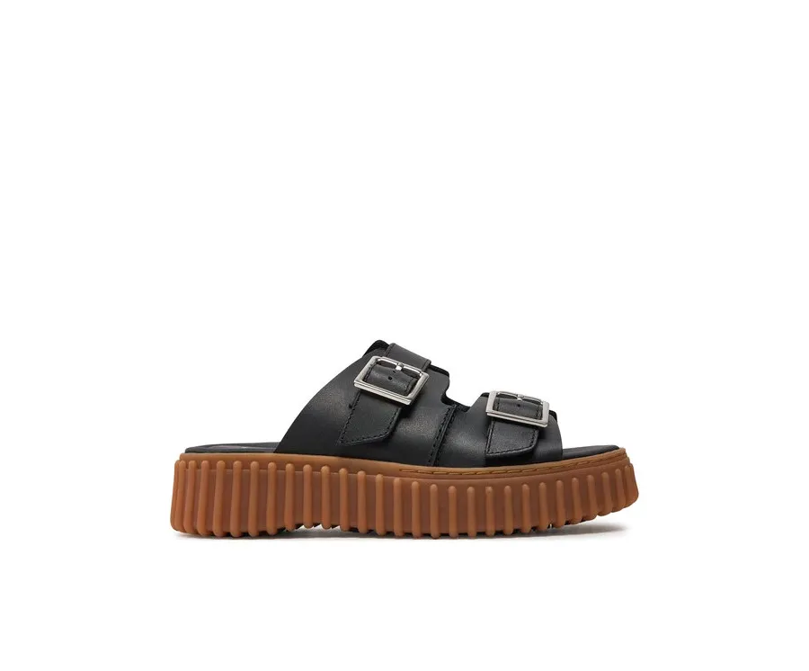 obrazek 1 Clarks Klapki Torhill Slide 26176428 Czarny