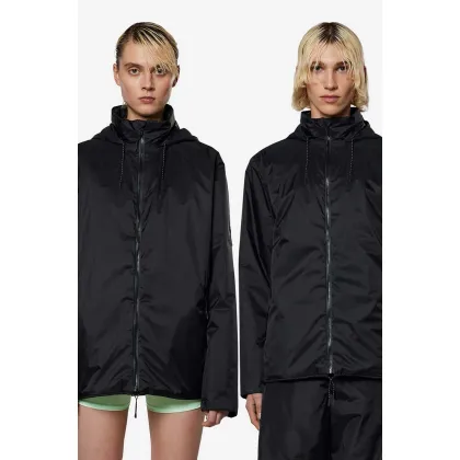 Zdjęcie Rains kurtka Fuse Jacket 15400 damska kolor czarny przejściowa oversize 15400-BLACK.
