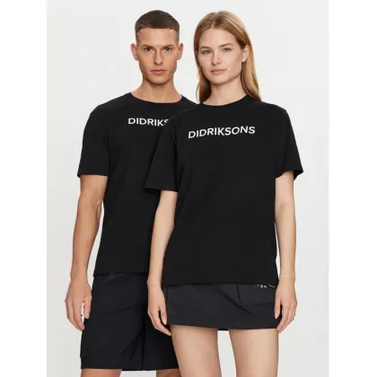 Zdjęcie Didriksons T-Shirt Harald 505551 Czarny Regular Fit