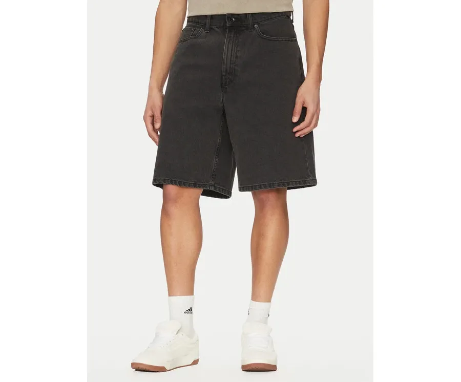 obrazek 1 Vans Szorty jeansowe Check-5 VN000C9V Szary Baggy Fit