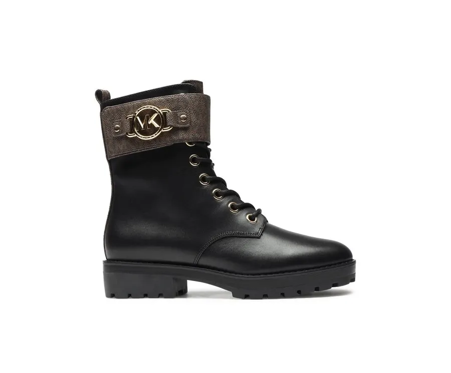 obrazek 1 MICHAEL Michael Kors Botki Rory Lace Up 40F3ROFE1L Czarny