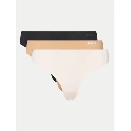 Zdjęcie DKNY Komplet 3 par stringów DK5026BP3 Biały