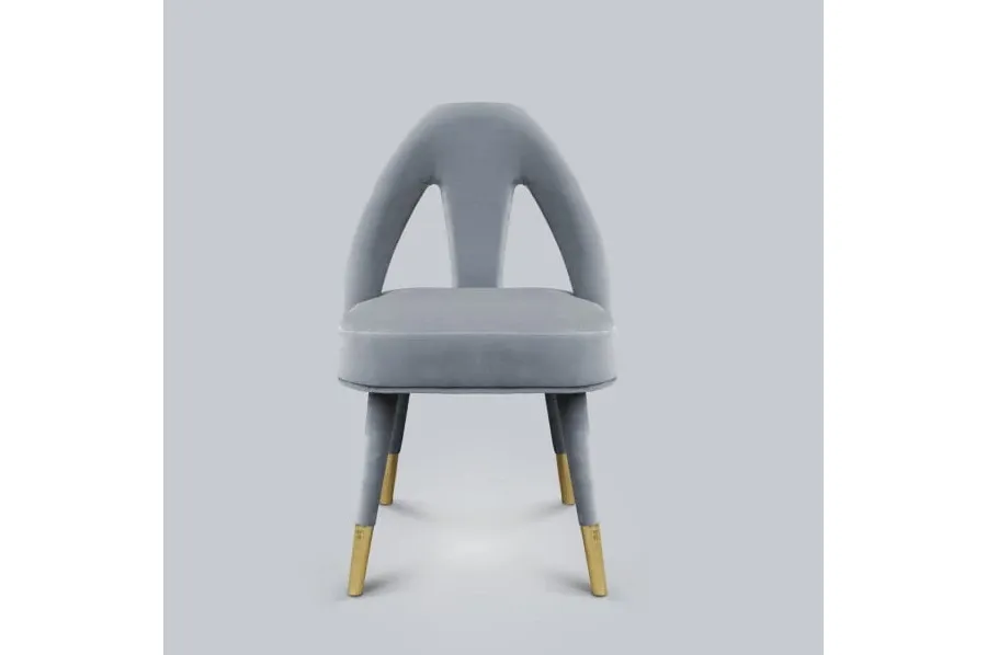 picture 6 Chair made of cotton velvet - Ottiu