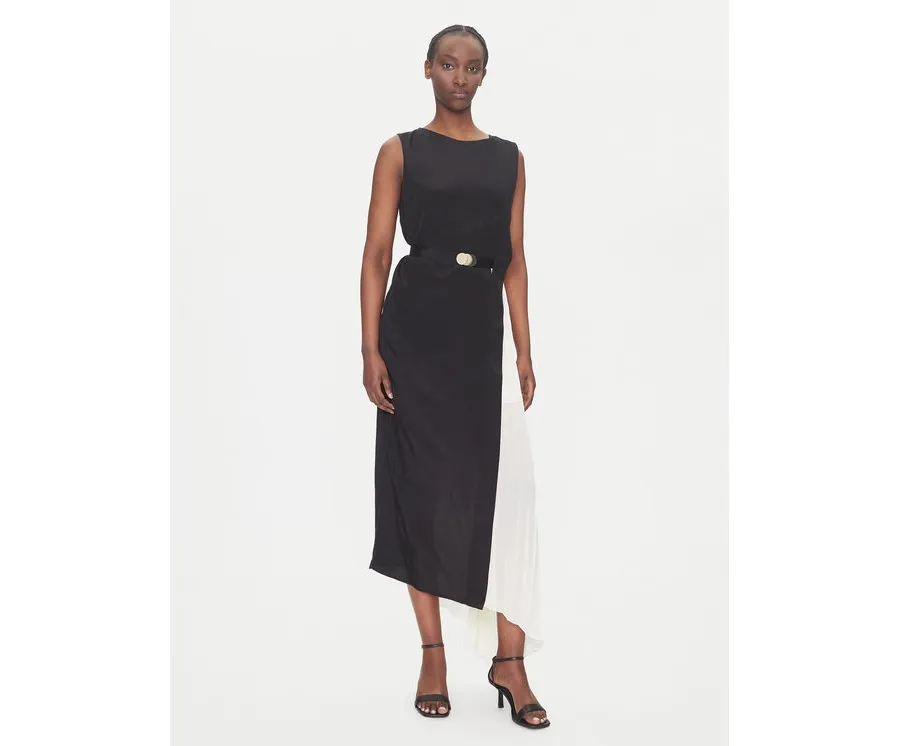 obrazek 1 Simona Corsellini Sukienka koktajlowa P25CPAB01001 Kolorowy Slim Fit