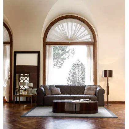 Zdjęcie Szara elitarna sofa do salonu – Daytona