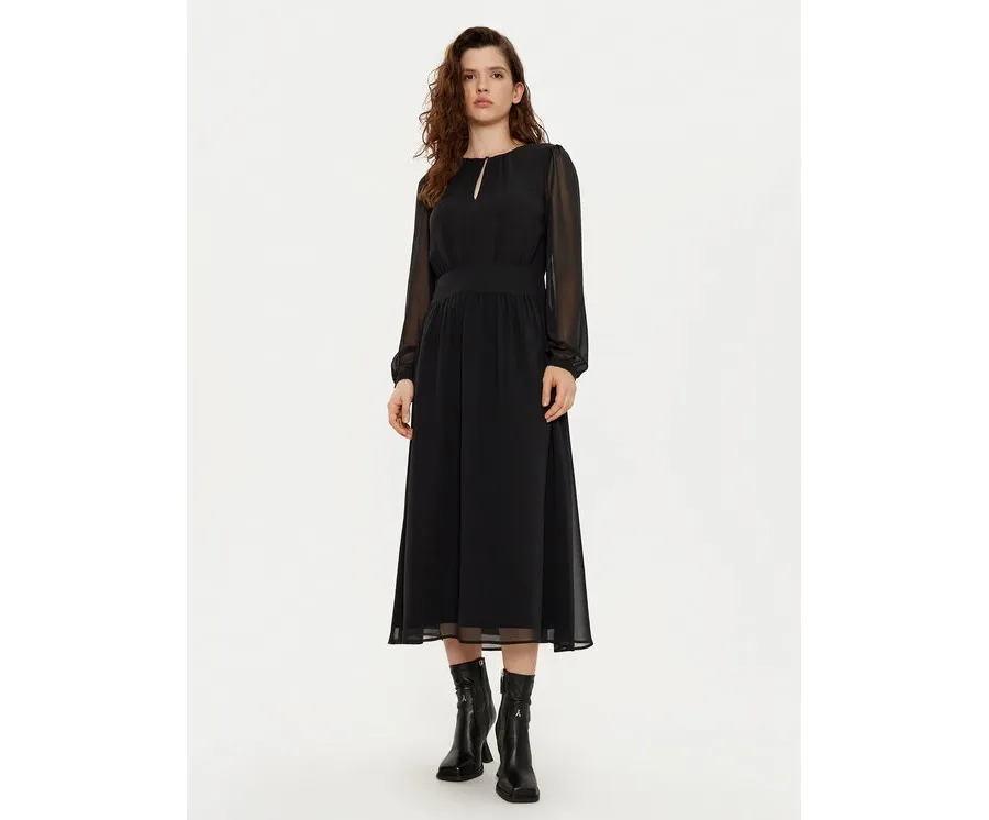 obrazek 1 JOOP! Sukienka codzienna 58 D58Dorothea 10018884 30044846 Czarny Regular Fit
