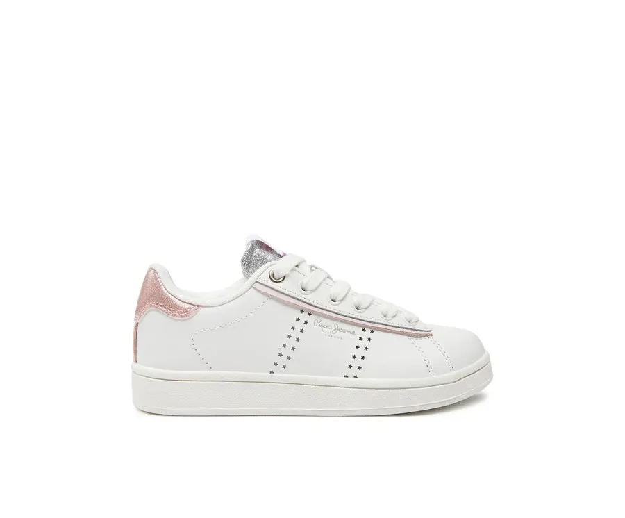 obrazek 1 Pepe Jeans Sneakersy Player Night G PGS30600 Biały