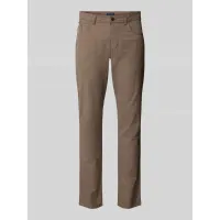 Zdjęcie Chinosy o kroju tapered fit z fakturowanym wzorem