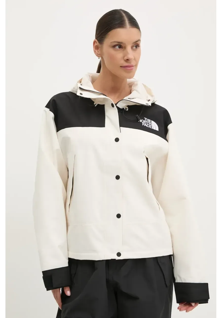 obrazek 1 The North Face kurtka Dryvent Mono Mountain Jacket damska kolor beżowy przejściowa oversize NF0A88YXROU1