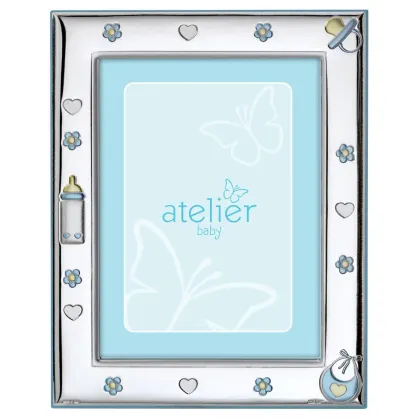 Zdjęcie Elegancka Ramka na zdjęcie Narodziny Dziecka 18x23 cm