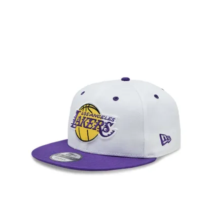 Zdjęcie New Era Czapka z daszkiem White Crown Patch 950 Lakers 60364274 Biały