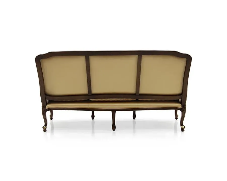 obrazek 3 Wygodna sofa w stylu klasycznym o strukturze drewna bukowego - Sevensedie