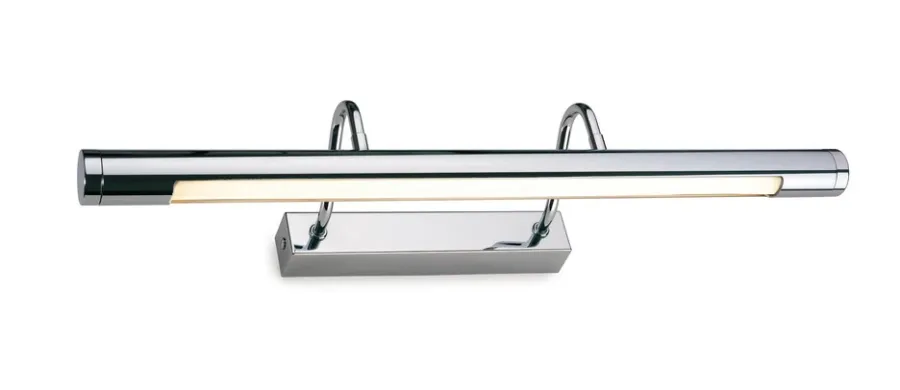 picture 1 Elegant metal lamp above the mirror 