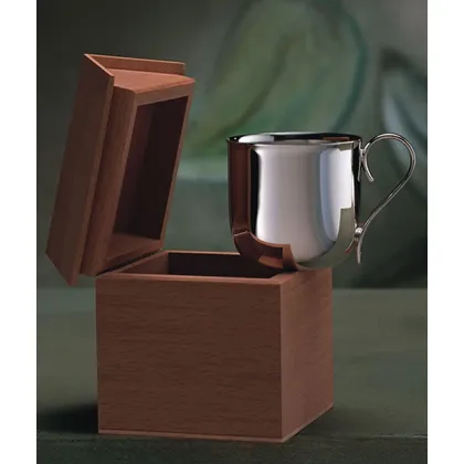 Zdjęcie Kubek dla dziecka w drewnianym pudełku - Pampaloni