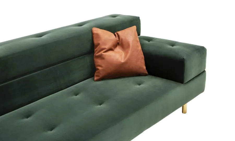 obrazek 2 Zielona ekskluzywna sofa do salonu - Daytona