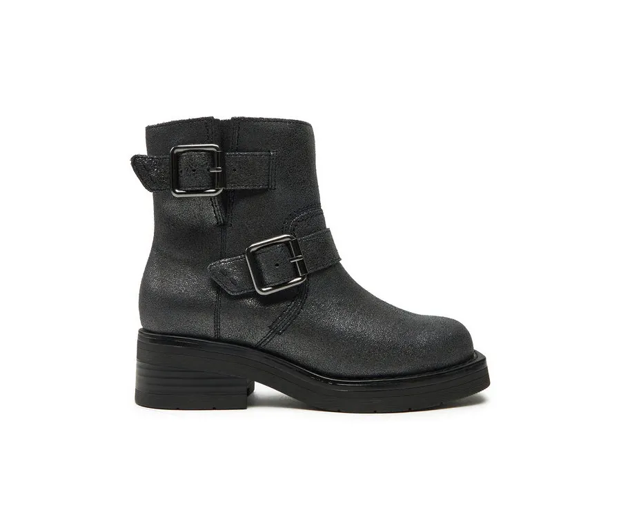obrazek 1 Clarks Botki Rebelle Buckle 26178889 Srebrny