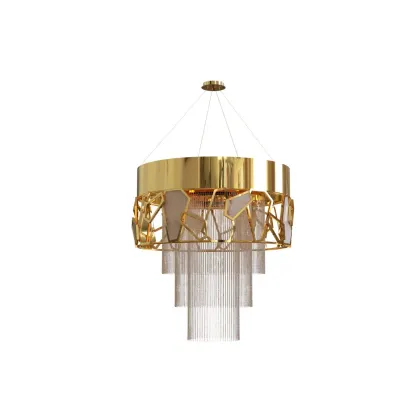 Picture An elegant chandelier for a unique living room - Muranti