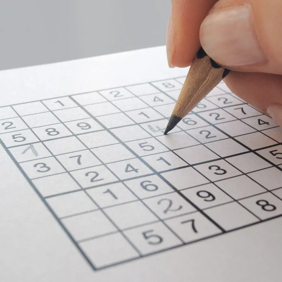 obrazek 4 Podkładka papierowa do pisania z łamigłówkami Sudoku - Sigel