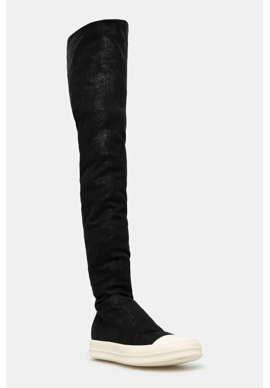 obrazek 1 Rick Owens DRKSHDW trampki High Sock Sneaks kolor czarny DS01E3812.SCF