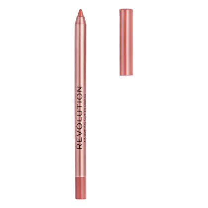 Zdjęcie MAKEUP REVOLUTION Satin Kiss Lipliner Konturówka do ust Chaffeur Nude 1g Chaffeur Nude 1 g MakeUp Revolution