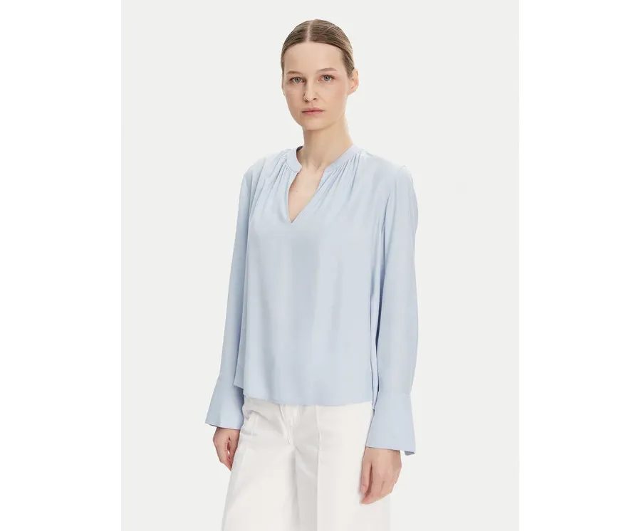 obrazek 1 Tommy Hilfiger Bluzka WW0WW44049 Błękitny Regular Fit