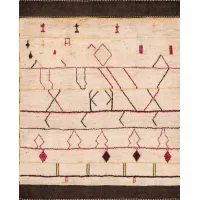 Zdjęcie Dekoracyjny wełniany dywan ręcznie tkany z Iranu - Jordan