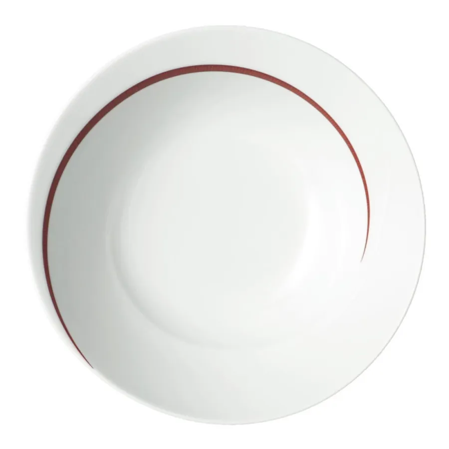 obrazek 2 Stylowa okrągła duża miska z porcelany 25 cm z Niemiec - Seltmann Weiden