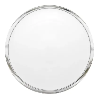 Zdjęcie Biały talerz-półmisek z porcelany Trasso z platynowym wykończeniem - Vista Alegre