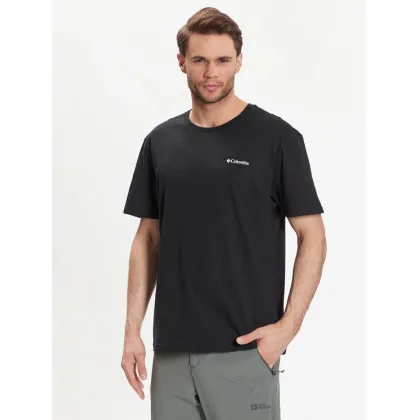 Zdjęcie Columbia T-Shirt Basic Logo 1680053 Czarny Regular Fit