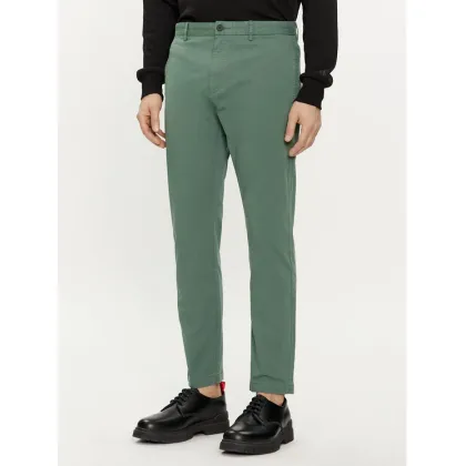 Zdjęcie Hugo Chinosy David222D 50468314 Zielony Slim Fit HUGO