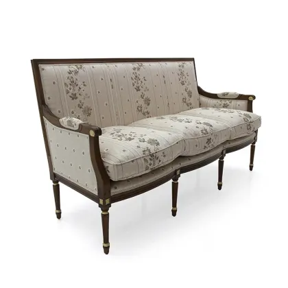 Zdjęcie Eleganka sofa 3-osobowa w stylu ludwikowskim - Sevensedie