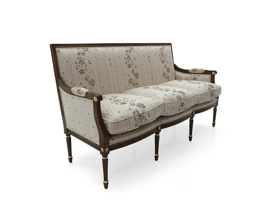 obrazek 1 Eleganka sofa 3-osobowa w stylu ludwikowskim - Sevensedie