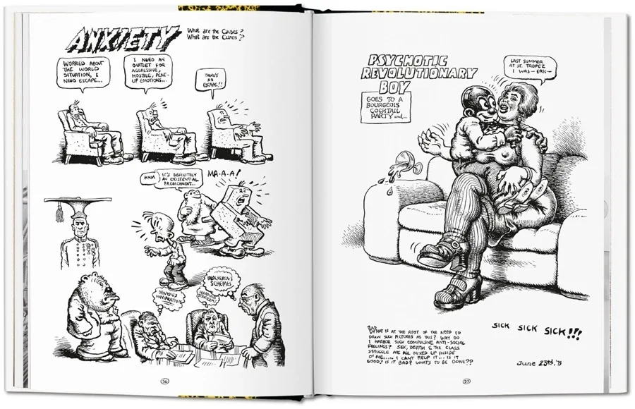obrazek 6 Książka Robert Crumb. Sketchbook, Vol. 3: 1975–1982 - Taschen