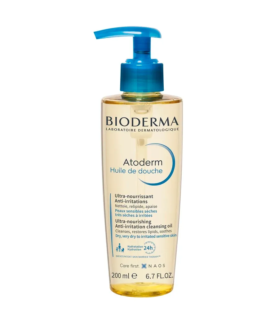 obrazek 1 Bioderma Atoderm Huile De Douche Nawilżający olejek do kąpieli, 200 ml 200 ml