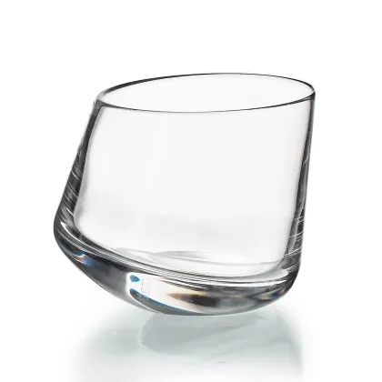 Zdjęcie Minimalistyczna szklanka do whisky old fashion Zanzibar wykonana z kryształu z prostym eleganckim kształtem - Vista Alegre