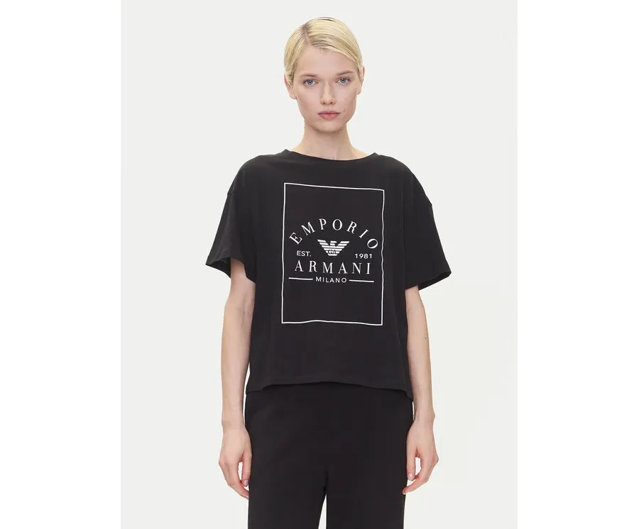 obrazek 1 Emporio Armani Underwear T-Shirt EW000553 AF10887 UC001 Czarny Loose Fit