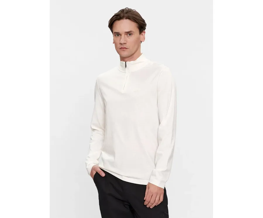 obrazek 1 Calvin Klein Longsleeve K10K111857 Biały Regular Fit