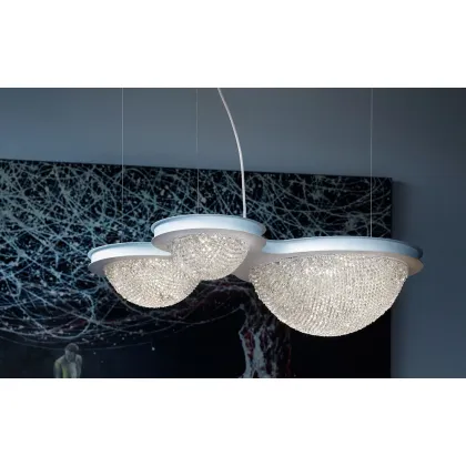 Picture A modern chandelier from the BOOL - Masiero collection