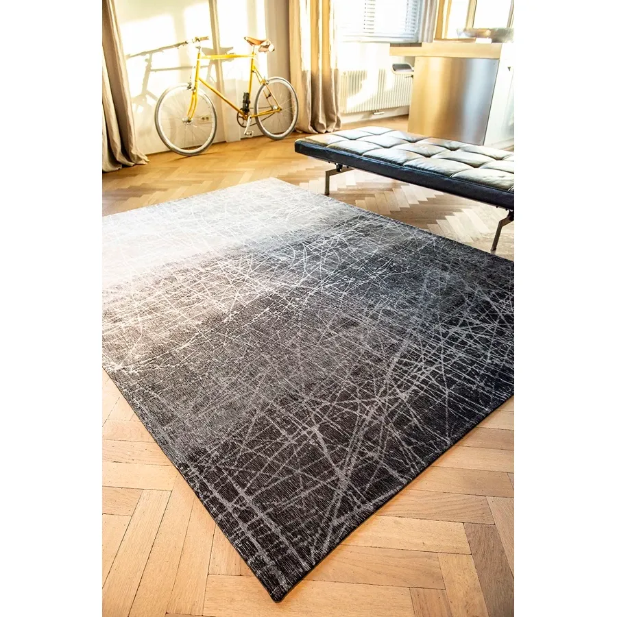 picture 4 Stylish black modern rug - WIND CHILL GRAY 8881