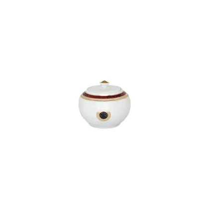 Zdjęcie Śliczna porcelanowa cukiernica z kolekcji Detail - Porcel