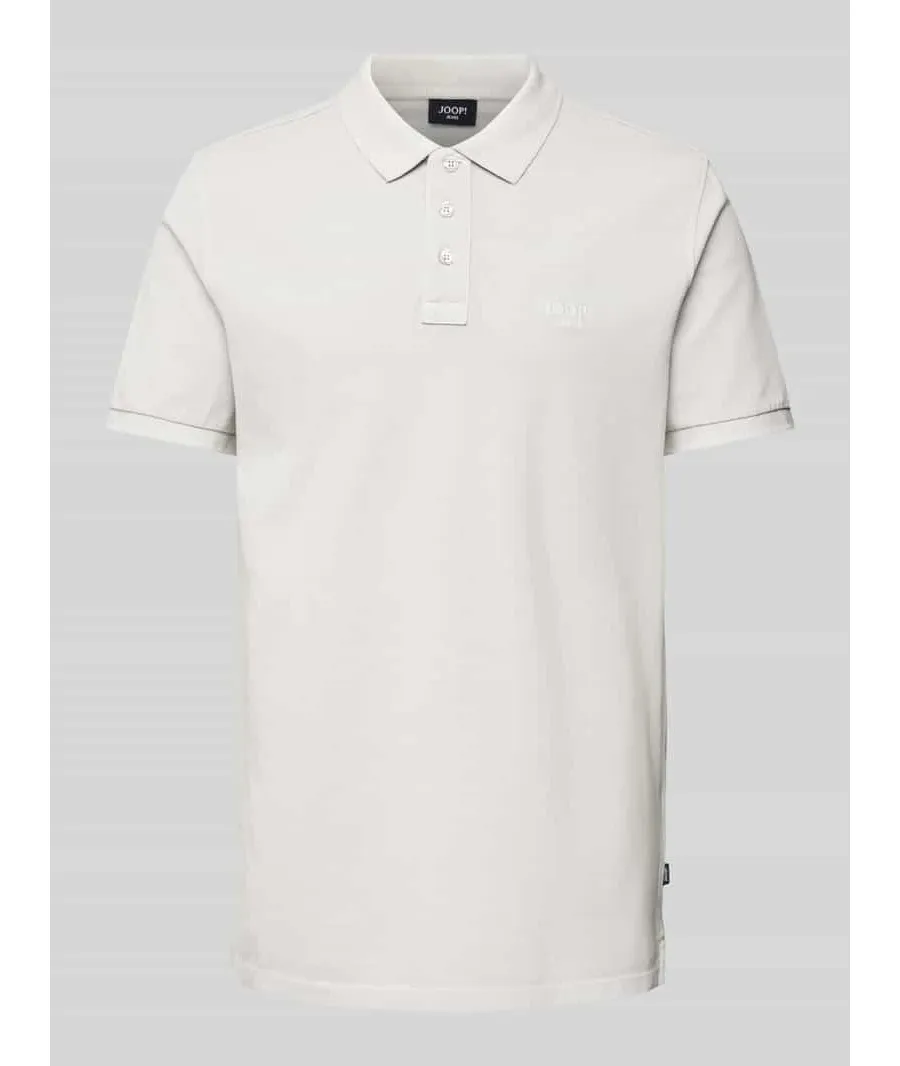 obrazek 1 Koszulka polo o kroju regular fit z wyhaftowanym logo model ‘Ambrosio’