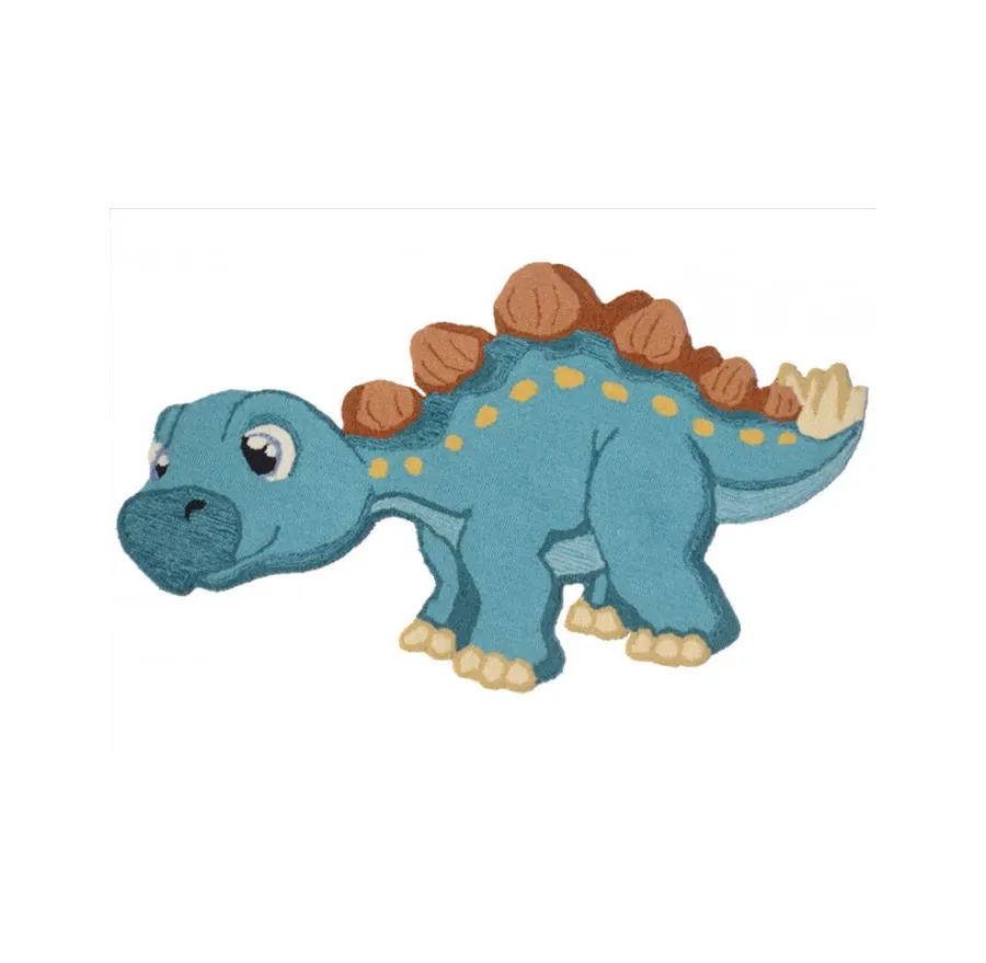 obrazek 1 Dywanik z wełny w kształcie dinozaura - Sitap