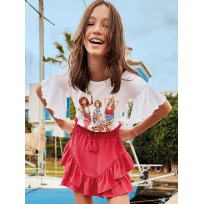 Zdjęcie Mayoral T-Shirt 6051 Biały